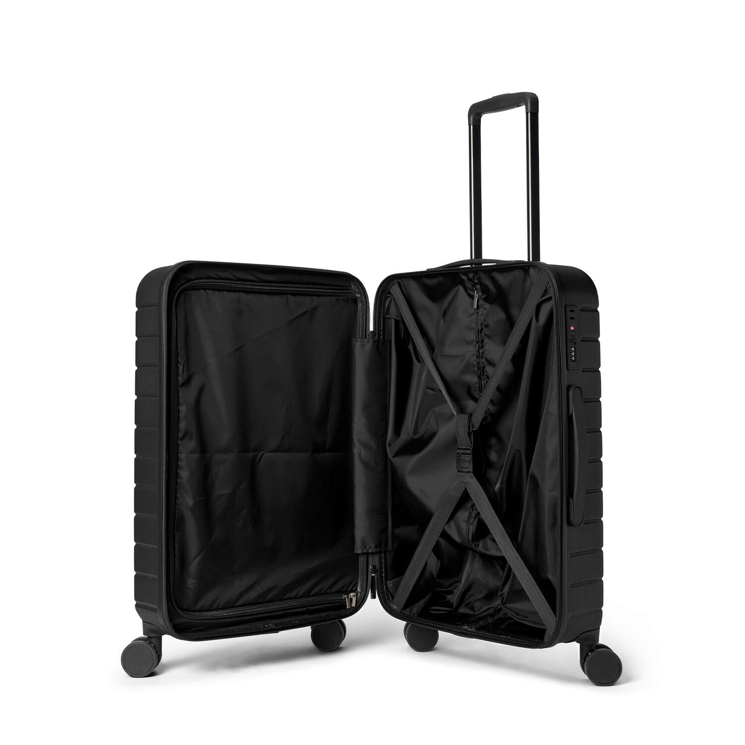 Tonal kuffert, sort - LHR 24